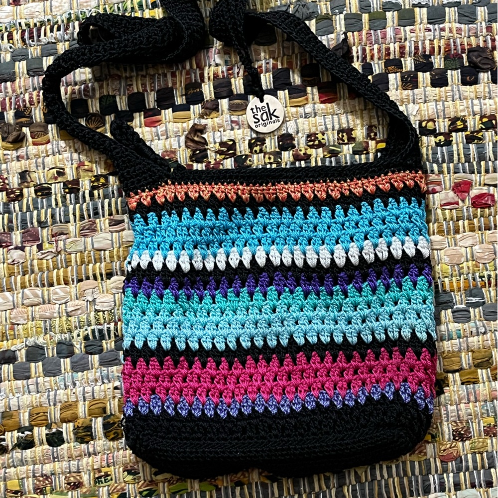 The Sak crotchet look purse. Gently used.